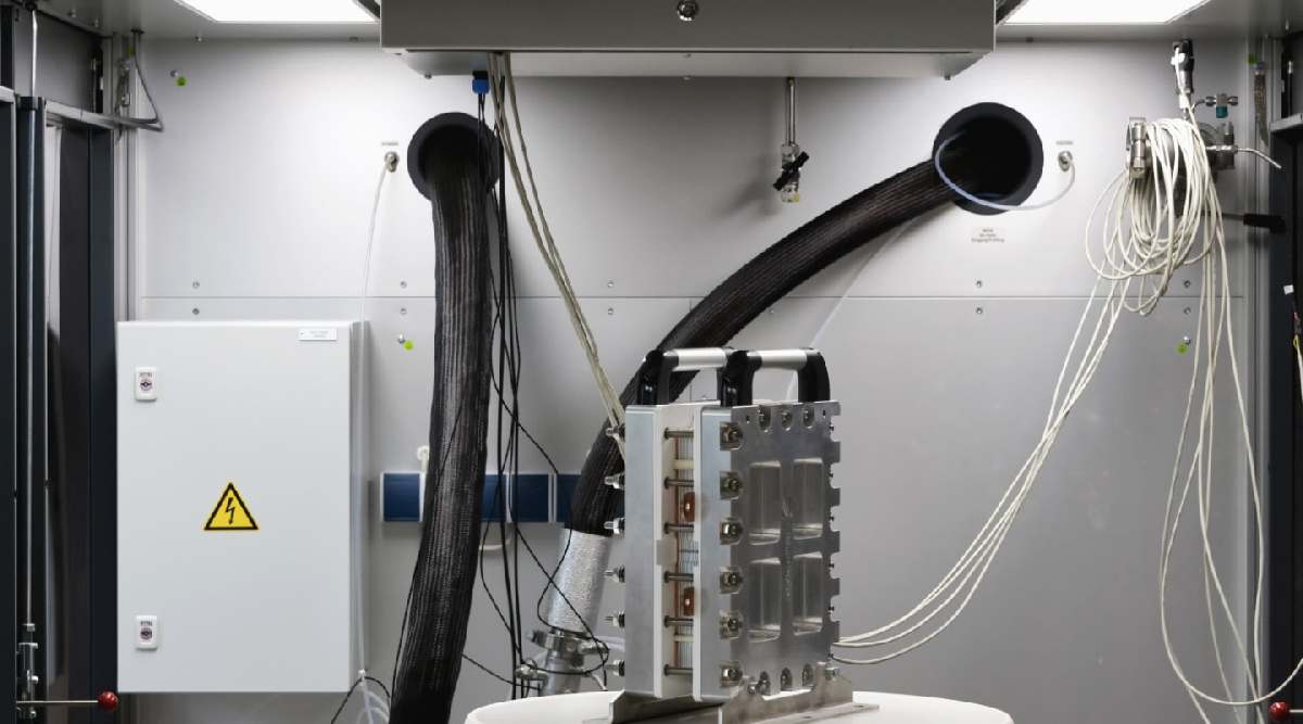 Fraunhofer IWU BZ Teststand